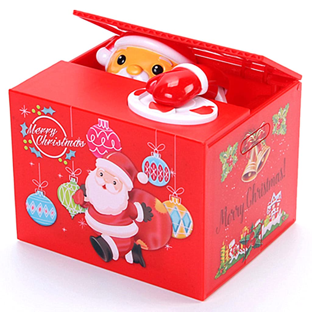 Alcancia diseño navidad